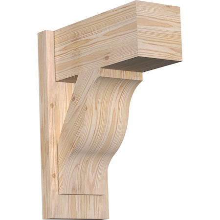 Funston Block Smooth Outlooker, Douglas Fir, 7 1/2W X 16D X 20H